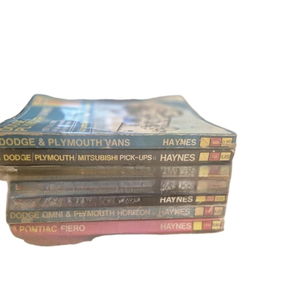 2 Haynes Manuals Dodge Plymouth Vans Dodge Omni Plymouth Horizon